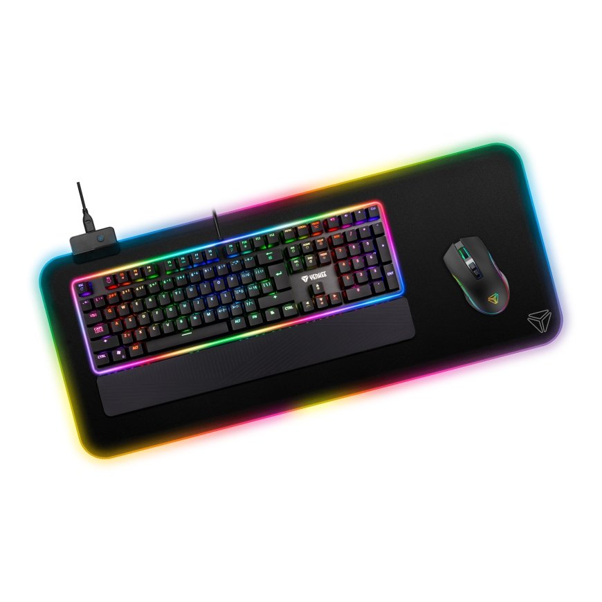 Коврик YPM 3006 Gaming RGB pad WARP YENKEE