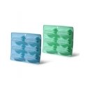 Fissman Baking Mold Set 6 pcs. PAROVOZA, aquamarine color (silicone)