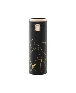 Термос кружка для кофе Royal Marble 350 мл белая AMBITION