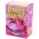 Dragon Shield: Standard Sleeves: Pink Diamond [Matte] (100 Sleeves)