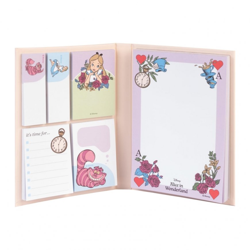 ERIK Disney Alice in Wonderland Sticky Notes Notebook – 2