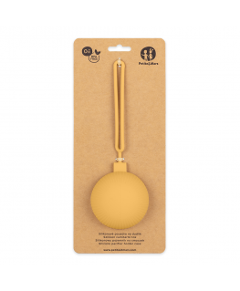 Petite&Mars - silicone pacifier case | Intense ochre