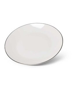 Fissman Plate ALEKSA 20cm, white (porcelain)