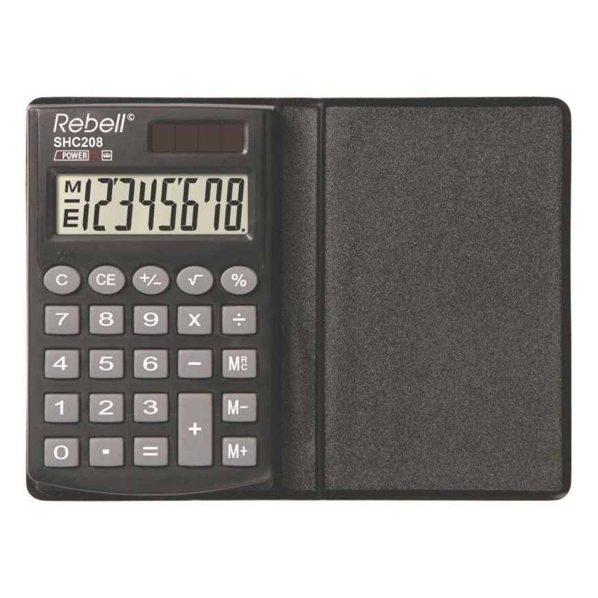 Pocket Calculator Rebell SHC208