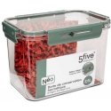 5five Simply Smart Hermetic PP NEO Food Container with Date Screen, 350 ml 5five Simply Smart Hermetic PP NEO Food Container with Date Screen, 350 ml