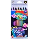 COLORINO METTALIC Colored Pencils, 10 Colors COLORINO METTALIC Colored Pencils, 10 Colors
