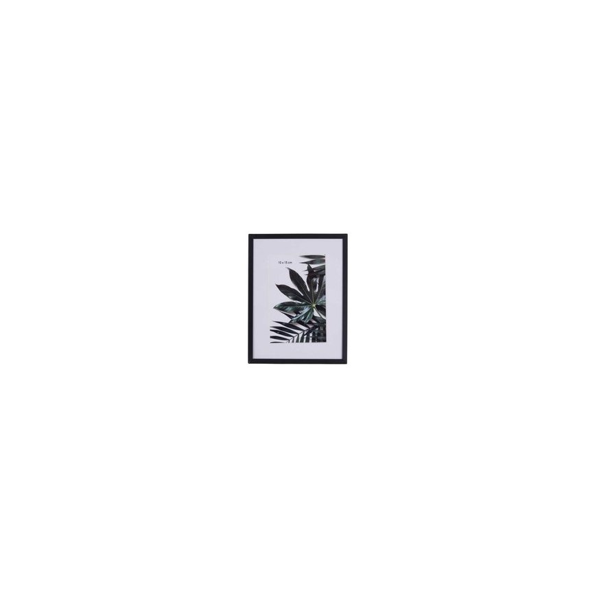 Home Styling Collection Metal photo frame, brushed, 20.8 x 15.5 x 1 cm