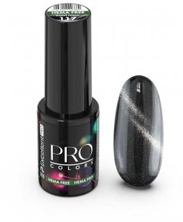 Cosmetics Zone Excellent Pro Pro Colors Hema Free CatEye Hybrid Nail Polish 117 Silent Night 7g