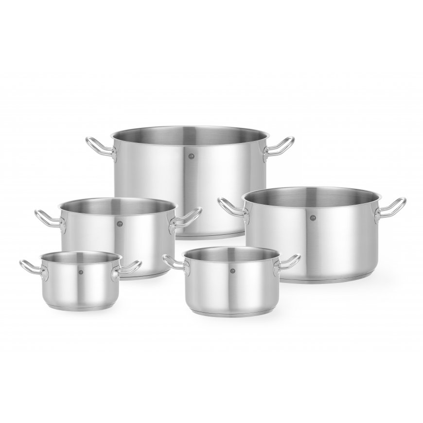 Hendi Medium Pot without Lid 6 L Kitchen Line Ø 240 x 135 mm – 2