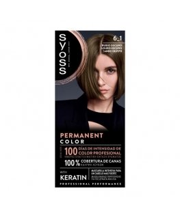 Syoss PERMANENT COLOR 6.1-Tumed Juuksed 1 tk