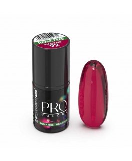 Excellent Pro Pro Colors Hema Free Hybrid Nail Polish 92 Glassy Red 7g