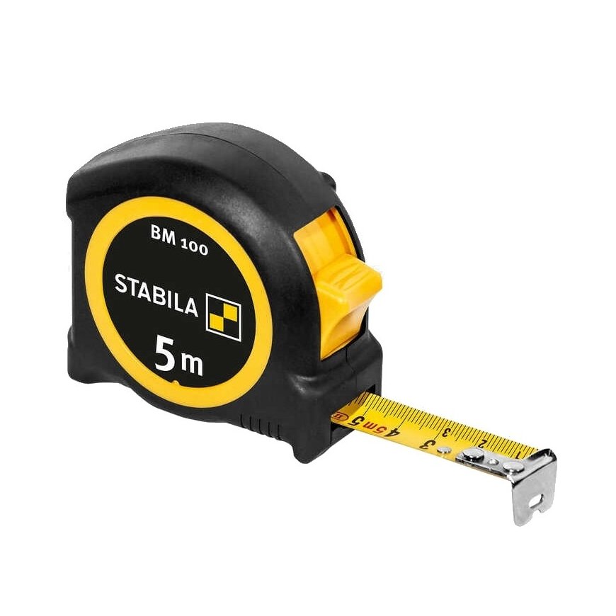 Рулетка STABILA BM100 5м мм/дюйм