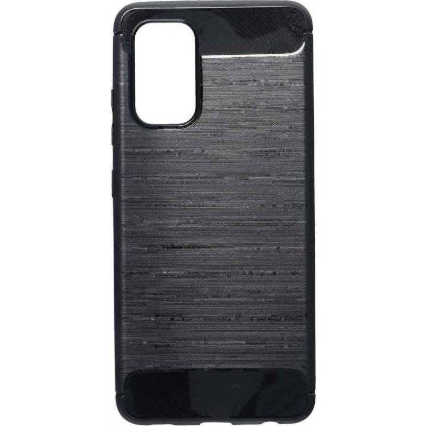 OEM LUNA Book Carbon Case for Samsung Galaxy A32 LTE (4G) in Black Color