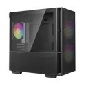 Aerocool P500B PC korpusas, Midi-Tower, ATX, grūdintas stiklas, RGB - juodas Aerocool P500B PC korpusas, Midi-Tower, ATX, grūdintas stiklas, RGB - juodas