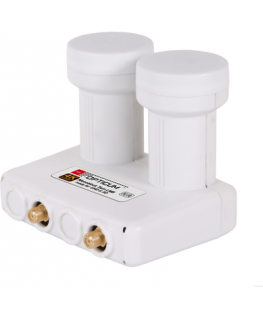 LNB Monoblock Twin Opticum LMTP-04H Melns