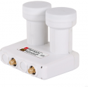 LNB Monoblock Twin Opticum LMTP-04H Melns LNB Monoblock Twin Opticum LMTP-04H Melns