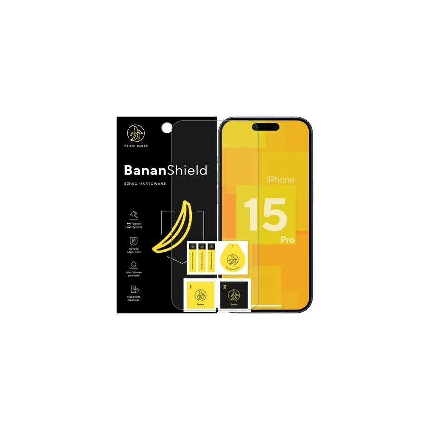 Apsauginis grūdintas stiklas FIXED skirtas Apple iPhone 15 Pro, skaidrus – 2