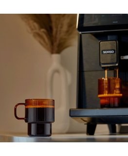 Гладкий латте-стакан CHiATO, 260 мл – Коричневый