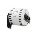 QOLTEC Juosta BROTHER DK-22205 62mm x 30.48m Balta / Juoda perrašymui Ritė su rankena QOLTEC Juosta BROTHER DK-22205 62mm x 30.48m Balta / Juoda perrašymui Ritė su rankena