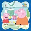 Ravensburger palapeli 3x49 kpl: Possu Peppan perheen kanssa Ravensburger palapeli 3x49 kpl: Possu Peppan perheen kanssa