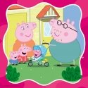 Ravensburger palapeli 3x49 kpl: Possu Peppan perheen kanssa Ravensburger palapeli 3x49 kpl: Possu Peppan perheen kanssa