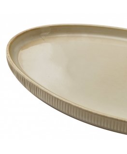 Mondex BASIC NATURE овальная тарелка 31x18 см