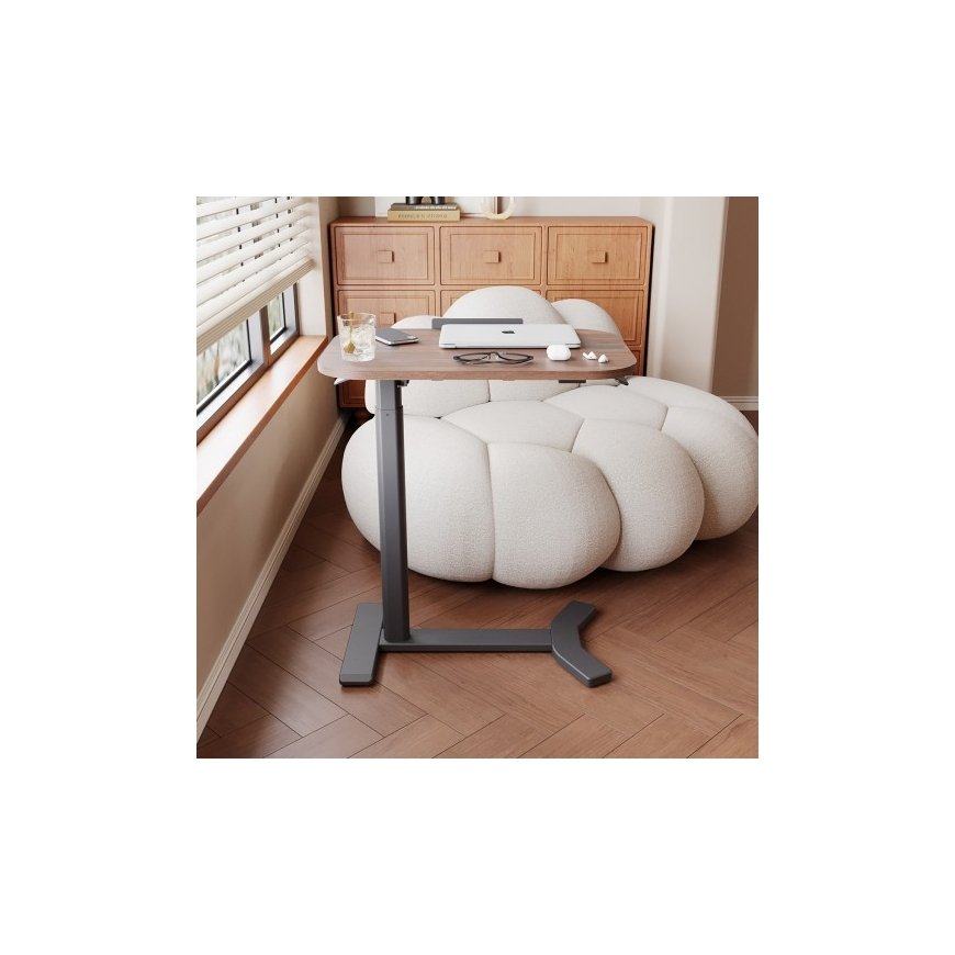 Spacetronik Adjustable 90° Buddy Table 18 Dark Wood