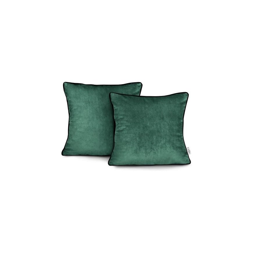 AmeliaHome CUS/AH/VELVET/MINT/PIPING/45X45*2 – 2