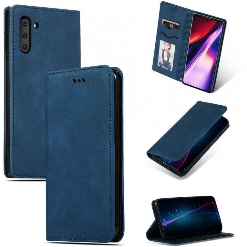 Reach-liiketoimintatyylinen suojakuori Xiaomi Redmi Note 14 Pro 5G/Poco X7 tummansininen