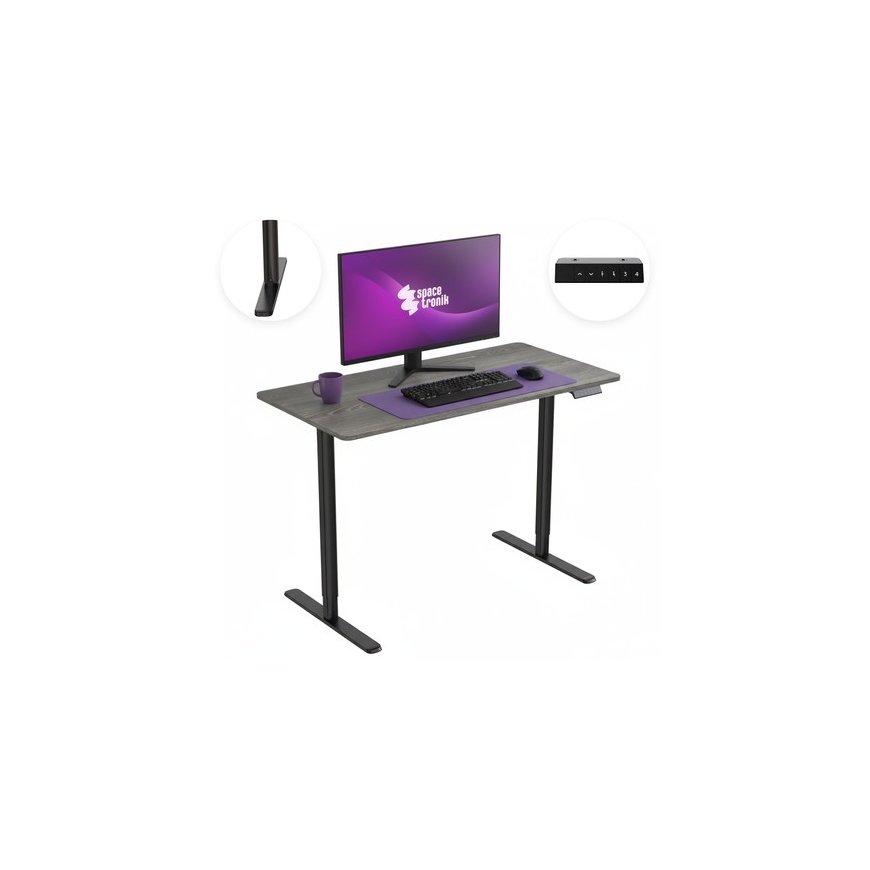 Spacetronik Moris 125WO Electric Desk 120x60