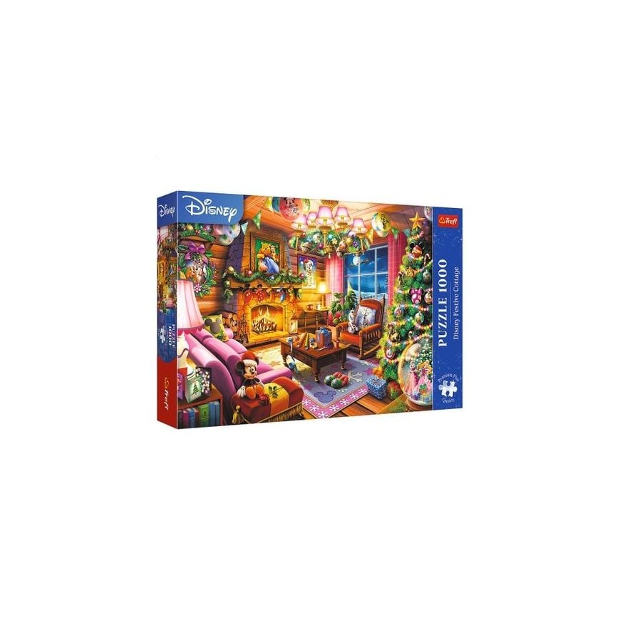 TREFL DISNEY Premium Plus Пазл Рождественский домик, 1000 шт.