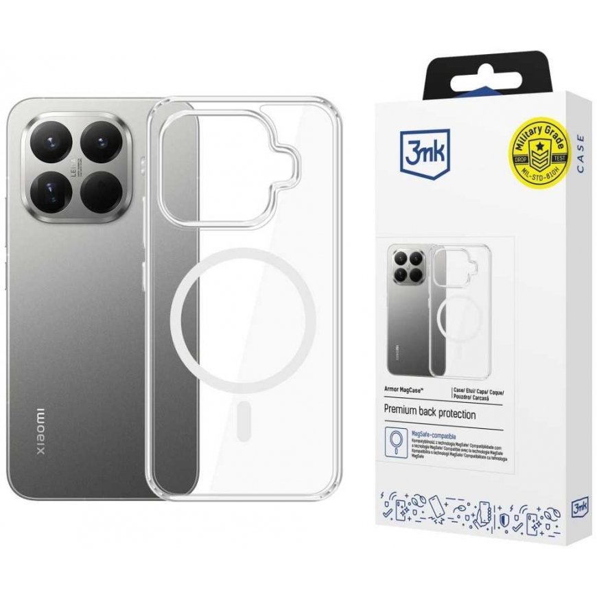 3MK Armor MagCase kaitseümbris Xiaomi 15T 5G jaoks – 2