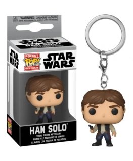 FUNKO POP! Atslēgu piekariņš: Zvaigžņu kari - Han Solo, 10 cm