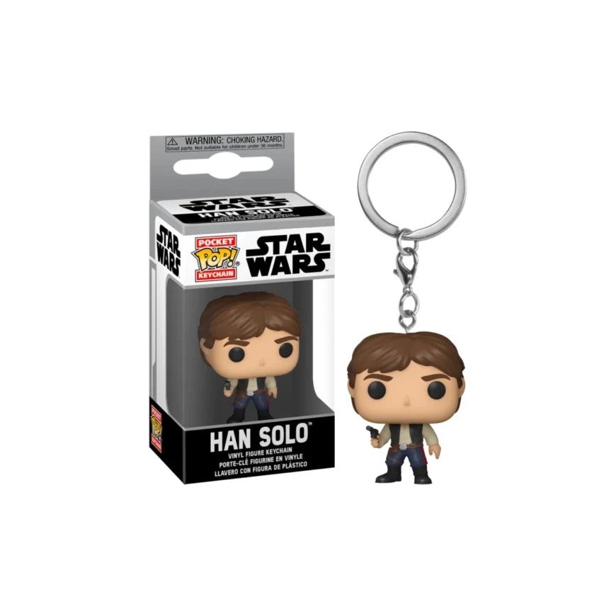 FUNKO POP! Keychain: Star Wars - Han Solo, 10 cm