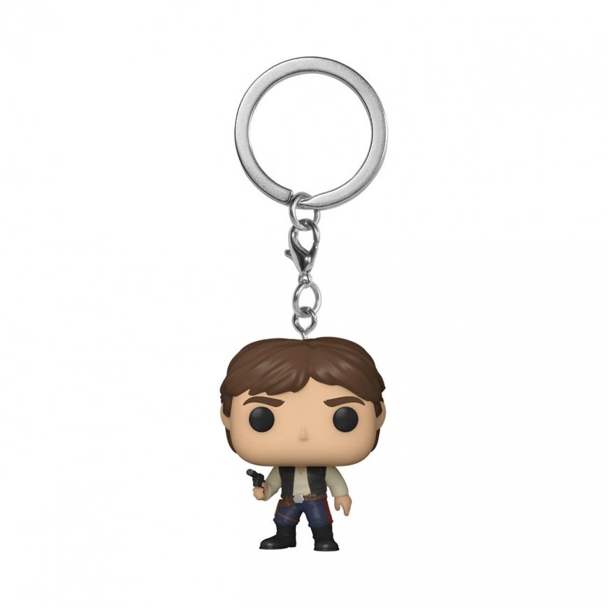 FUNKO POP! Võtmehoidja: Tähesõjad - Han Solo, 10 cm – 2
