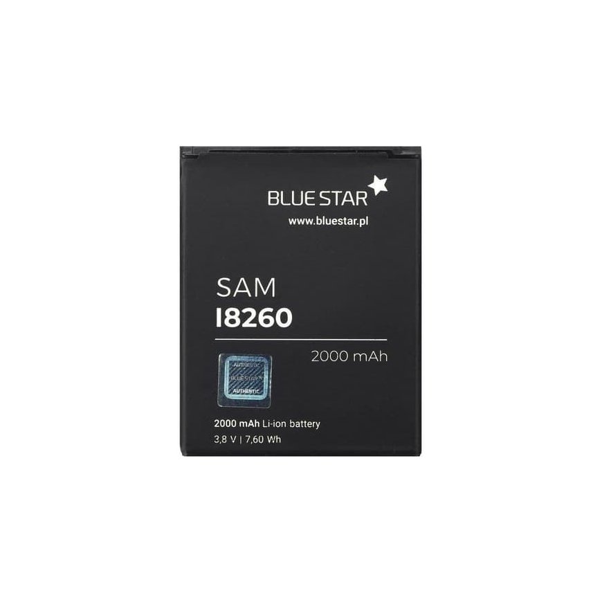 BlueStar Blue Star Blue Battery, designed for SAMSUNG Core 2000 mAh