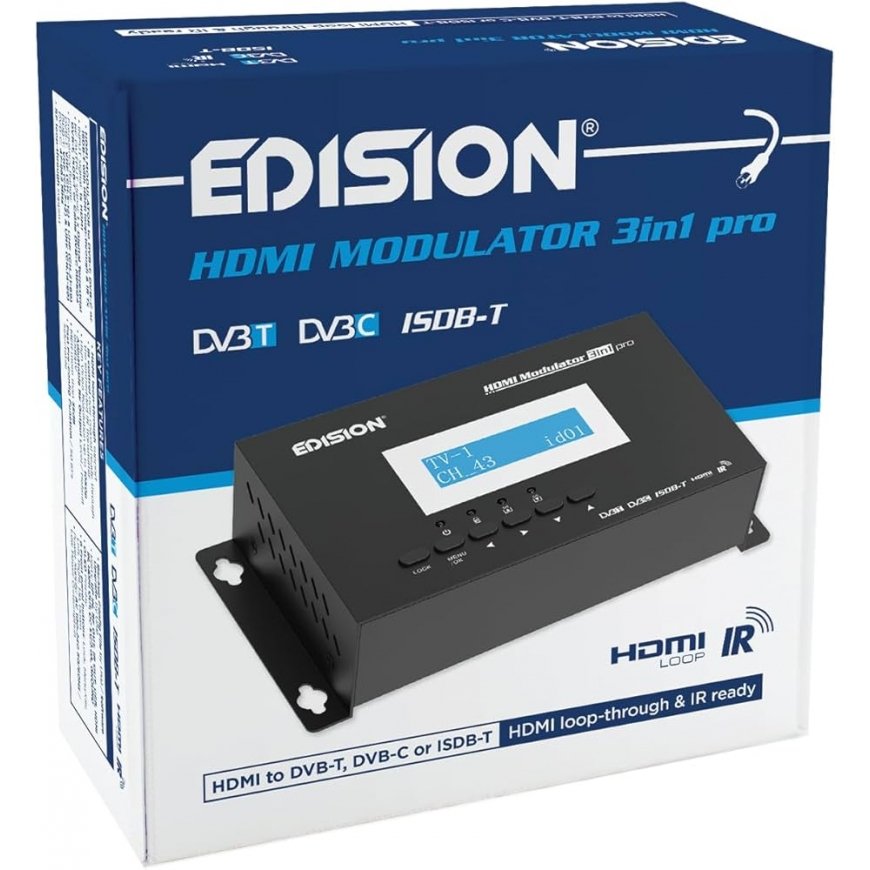 EDISION 3in1 HDMI Modulator for DVB-T/DVB-C/ISDB-T