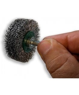 Tivoly Steel Wire Cup Brush for Angle Grinder, 75mm, Ø0.35mm