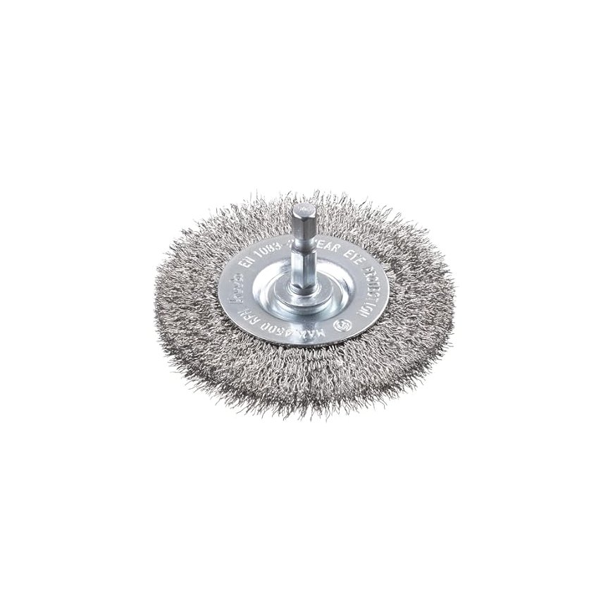 Tivoly Steel Wire Cup Brush for Angle Grinder, 75mm, Ø0.35mm – 2