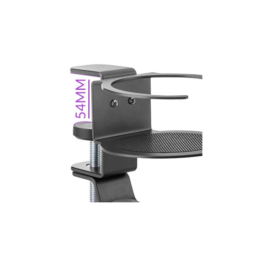 Spacetronik SPB-020B Headphones and Cup Holder