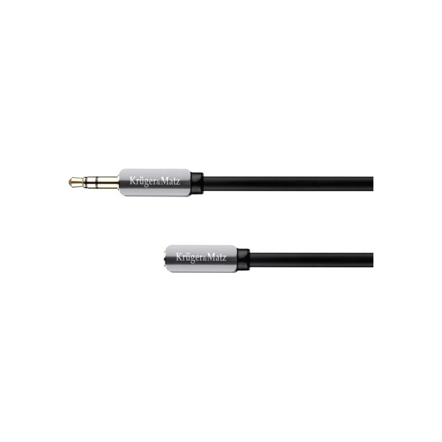 Kruger & Matz AUX - AUX 3.5mm kaabel 1.8m Must. – 2