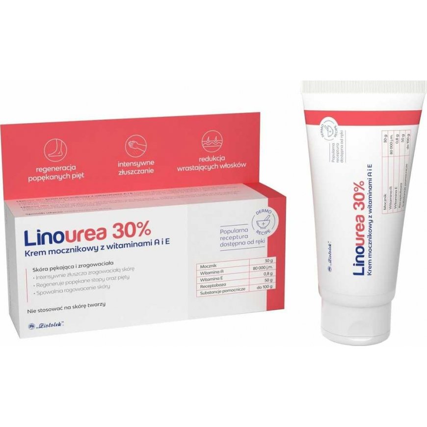 Ziołolek Linoura 30% šlapalo kremas su vitaminais A ir E, 50 g – 2