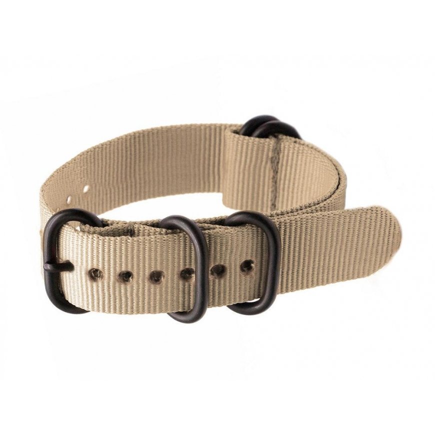 Pacific NATO Watch Strap - Sand Color - 22mm