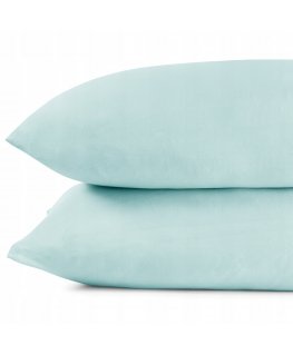 RESTILO koristepillowcase AMBER väri sininen yksivärinen tyyli klassinen materiaali - tekstiilit jersey 50x60