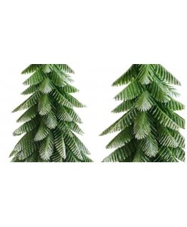 Lean Decorative Christmas Tree in Pot 22x10 cm
