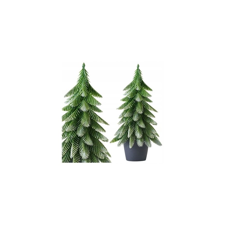 Lean dekoratiivne jõulupuu potis 22x10 cm – 2