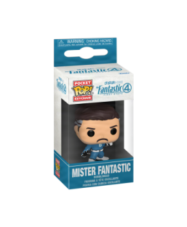 FUNKO POP! Брелок: Marvel Четыре Вселенные - Мистер Фантастик, 10 см