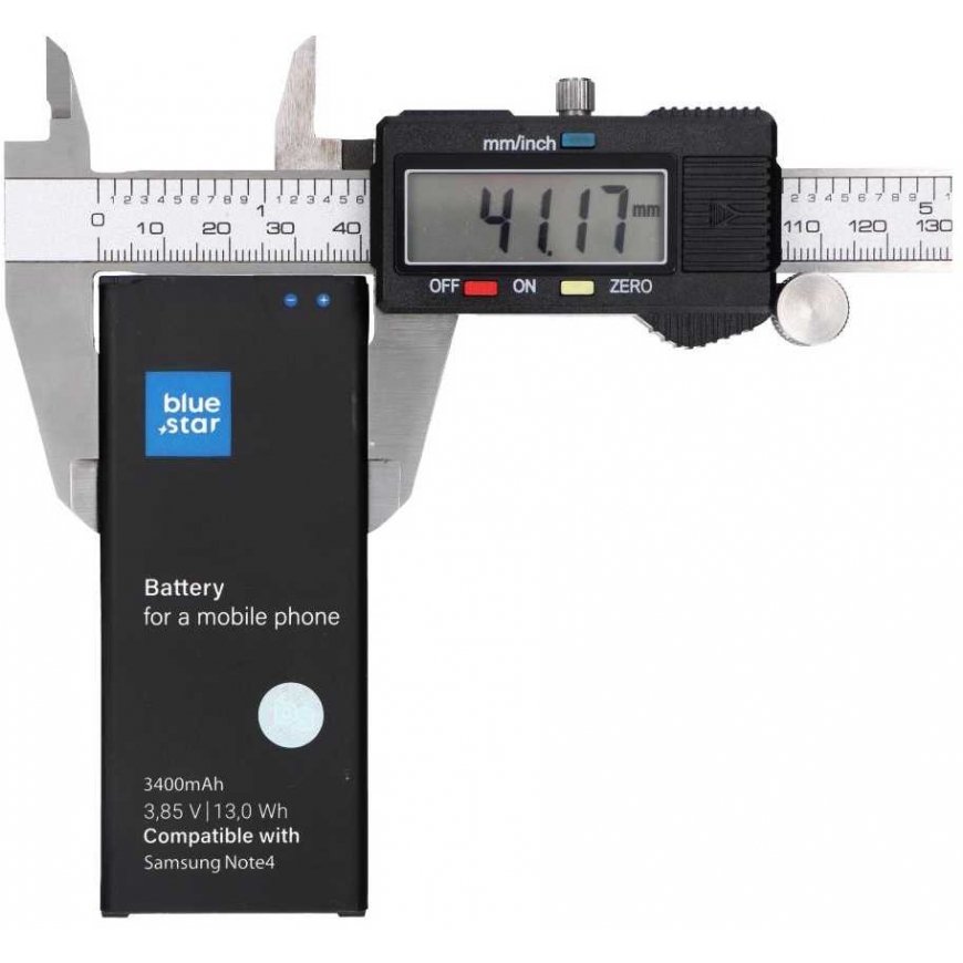 BlueStar Blue Star Mēlyns STAR PREMIUM akumulators, kas paredzēts SAMSUNG Galaxy Note 4 N910, 3400 mAh