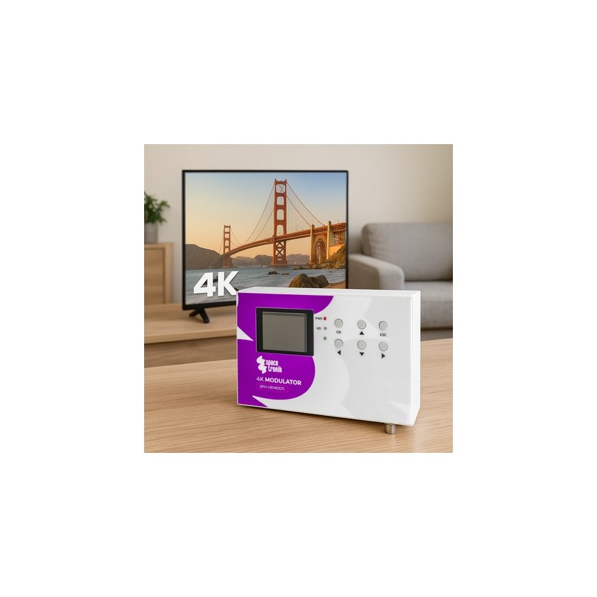 Moduliatorius 4K HDMI Spacetronik HDMOD-11