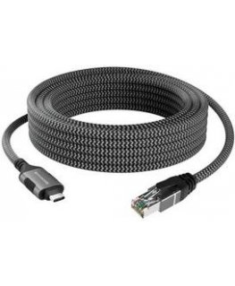 Spacetronik USB-A Gigabit Network Interface Card, 2m Adapter Cable